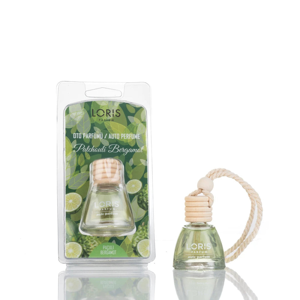 Ambientador Auto pachulí y bergamota 9 ml