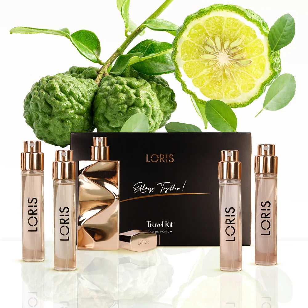 Kit de viaje Niche Bergamot Patchouli 5 x 10 ML