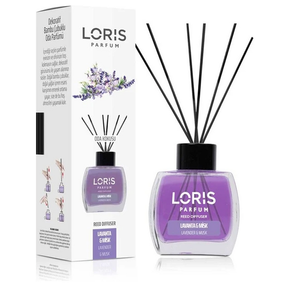 Difusor de varillas de lavanda y almizcle 120 ml