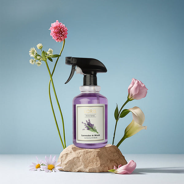 Ambientador en spray de lavanda y almizcle 500 ml