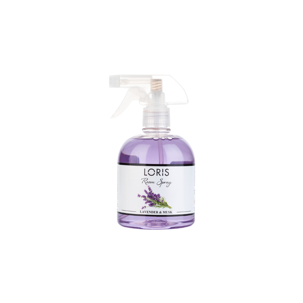 Ambientador en spray de lavanda y almizcle 500 ml