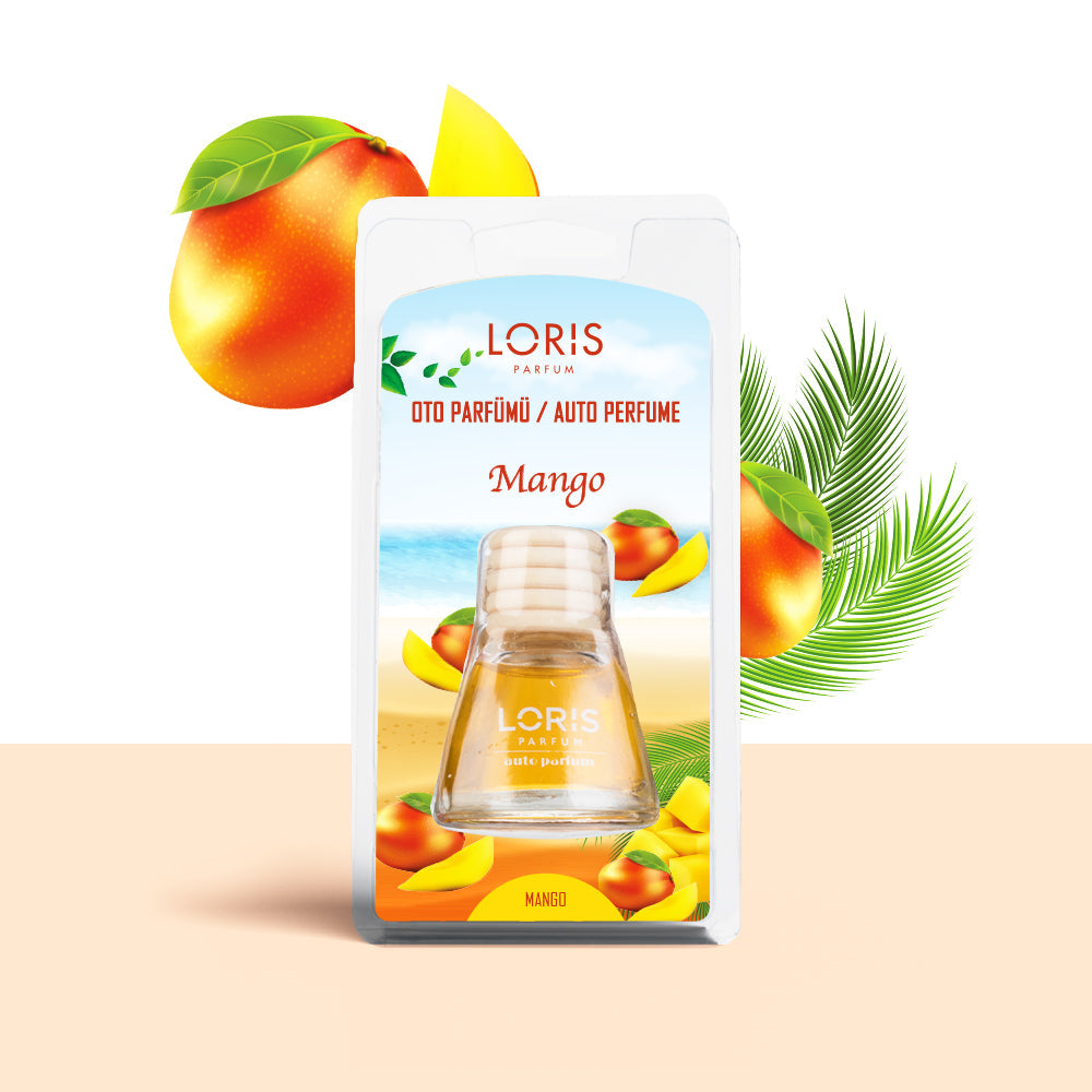 Aromatizante decorativo para auto Mango 9 ml