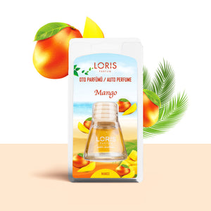 Aromatizante decorativo para auto Mango 9 ml