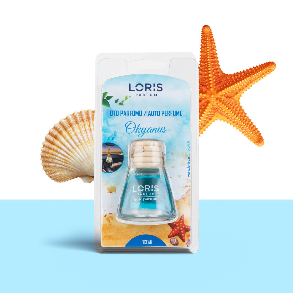 Ambientador decorativo para coche Ocean 9 ml