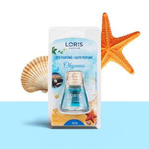 Ambientador decorativo para coche Ocean 9 ml